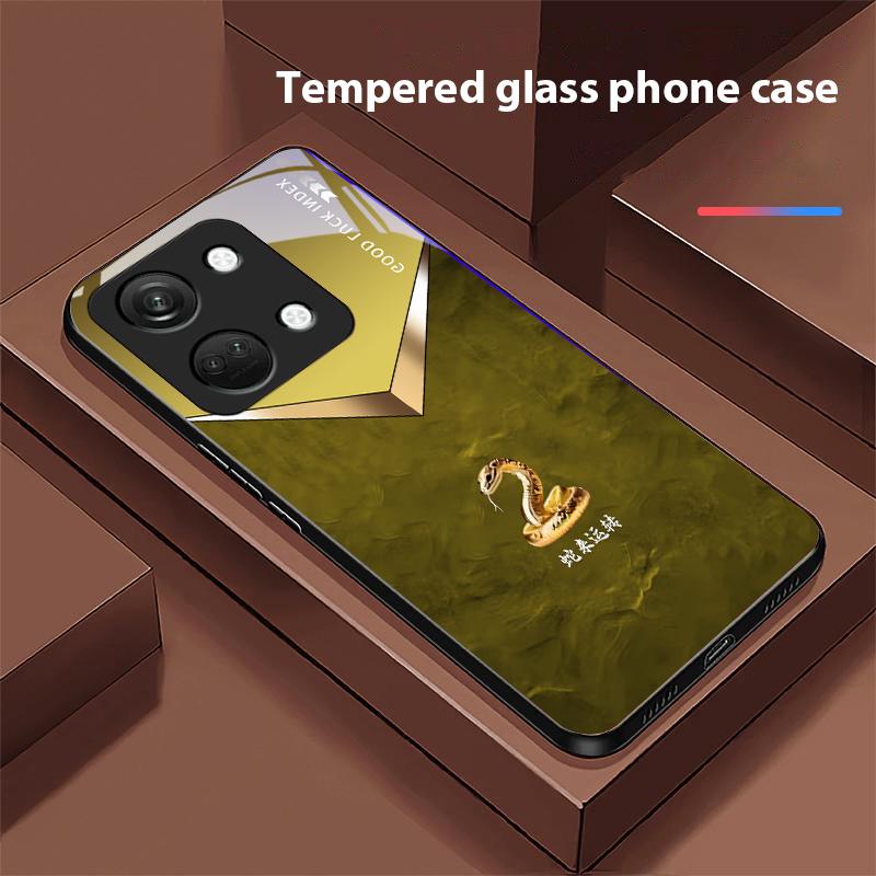 Змеи Приходят Для OnePlus Nord 3 5 6T 7 Pro 8 12 10T Reno8 Lite 5G 10R Nord N30 Чехол для телефона из закаленного стекла с твердой оболочкой Черный
