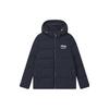 Letter Zip-Up Hooded Down Jacket Men Jackets Legendary-Blue F11M349909F-NV