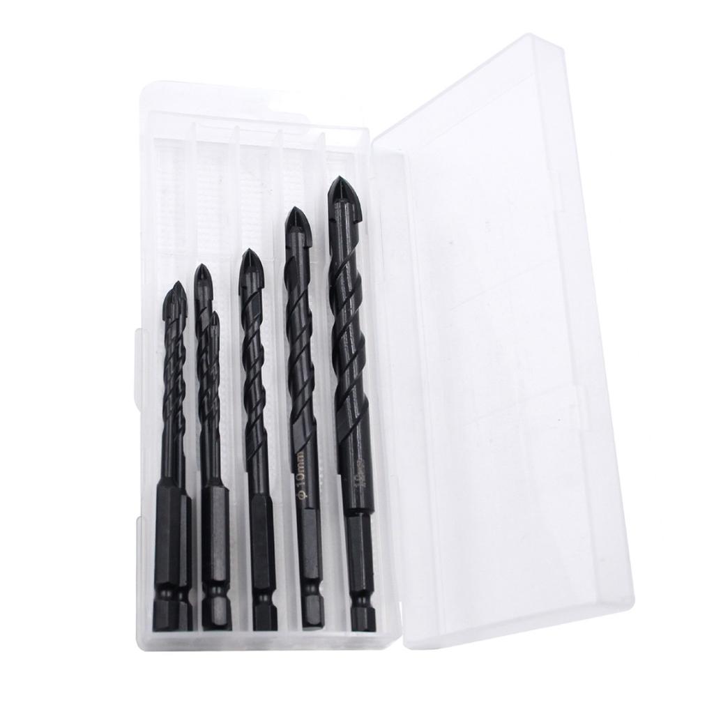 7 шт. сверл Многофункциональный керамический настенный стеклянный рабочий набор для пробивания отверстий