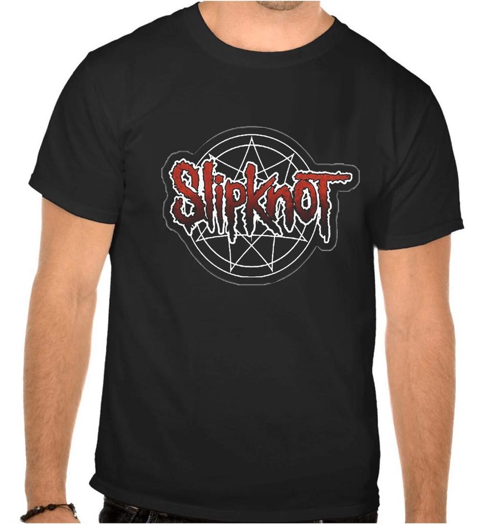Slipknot Rock Band Rock Music Logo Black T-Shirt -1184