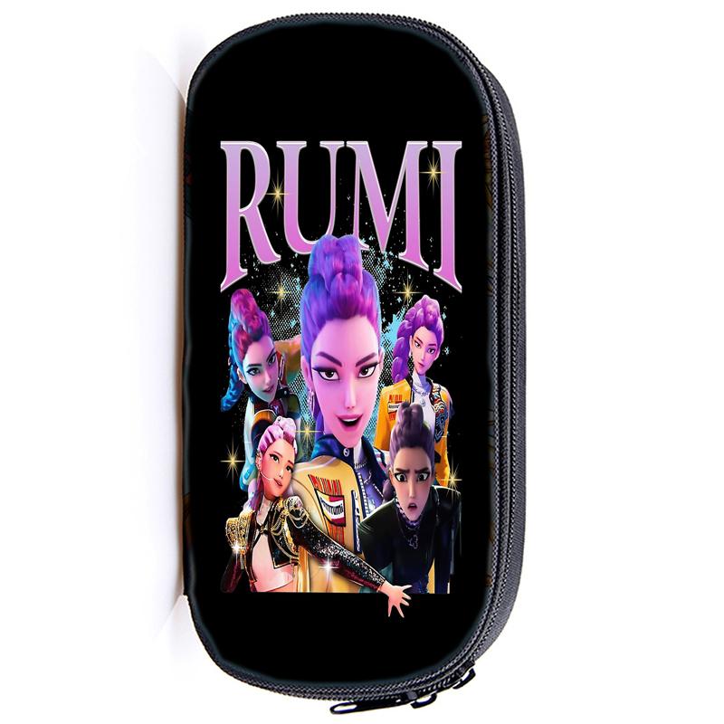 Пенал Huntrix Kpop Demon Hunters для студентов с несколькими отделениями