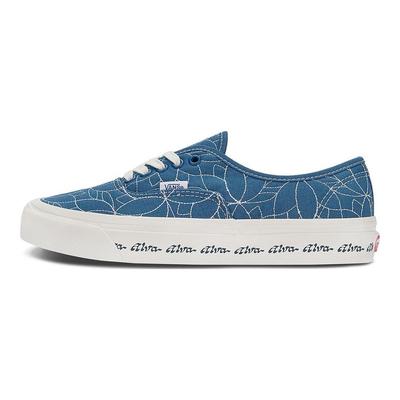 Кеды Alva Skates x Authentic 44 DX Цветочная вышивка Унисекс Синие Индиго-Темно-синие VN0005U8NVY
