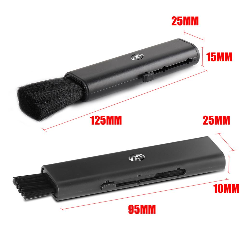 Car Interior Soft Cleaning Brush Auto Crevices Cleaning Tools Auto Valve For Volkswagen Vw Tiguan Jetta Rline Scirocco Golf Polo JU4GG