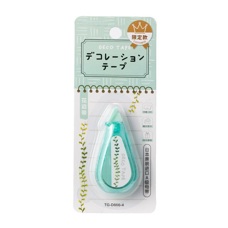 Мини-креативная корейская корректирующая лента с милым цветочным деревом, корректирующая лента в форме сердца для DIY, декоративная лента, студенческие канцелярские принадлежности