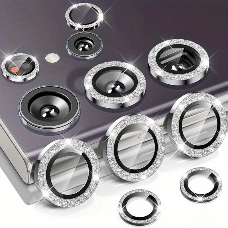 1 шт. бриллиантовое блестящее стекло для объектива Samsung Galaxy S25 S24 S23 S22 Ultra Plus HD прозрачное защитное стекло для объектива камеры металлическое кольцо пленка для объектива