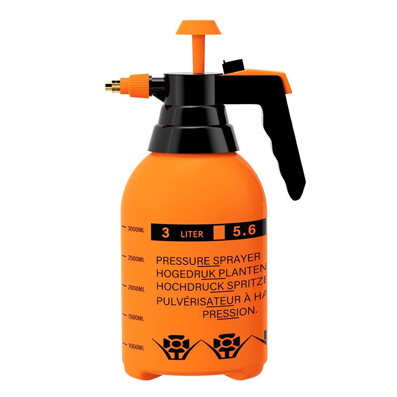 Лейка под давлением объемом 2 л для домашнего хозяйства и сада, пневматический распылитель для дезинфекции.