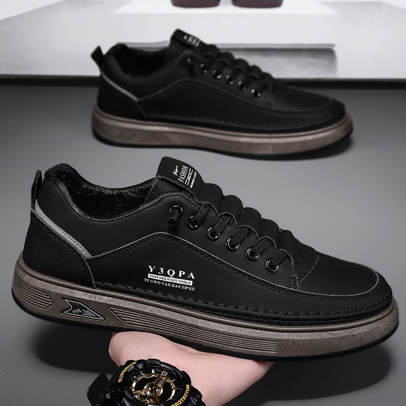 Весенняя мужская обувь Новая дышащая белая обувь Мужские модные универсальные кроссовки на толстой подошве Повседневная обувь для скейтборда Модная обувь