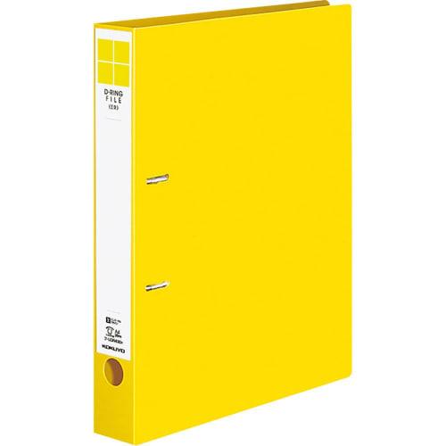 KOKUYO File D-Ring File ER A4 300-sheet capacity 2 holes Yellow Fu-UDR430Y