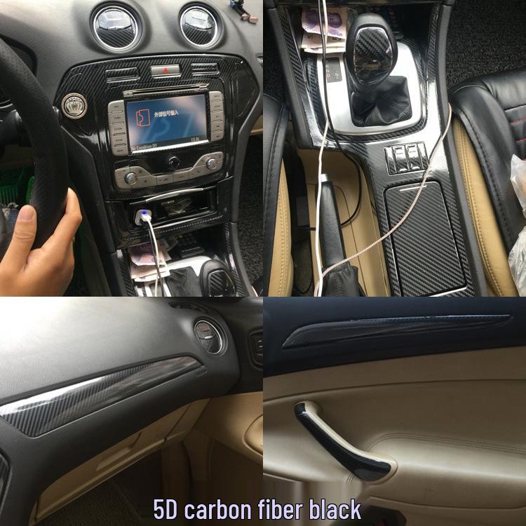 Mondeo 07-13 Dashboard Carbon Fiber Interior Sticker Film