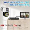 4MP 2K  IP WiFi Security Camera PTZ Dual Lens / Screen CCTV Outdoor Waterproof WiFi Surveillance Cameras Smart Home Security Camera