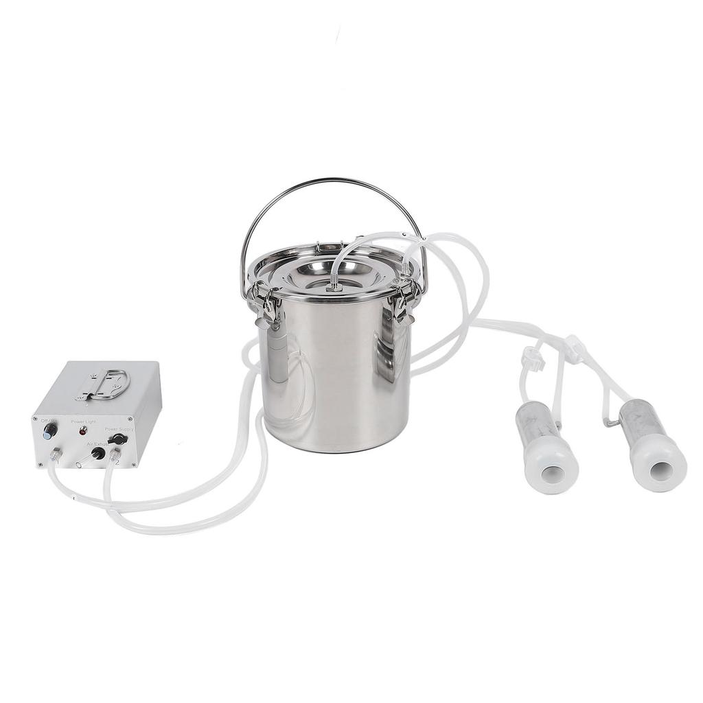 Электрический доильный аппарат 7 л портативный перезаряжаемый регулируемый всасывающий из нержавеющей стали автоматический