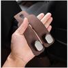 Hidden Car Seat Back Hook Suede Leather Soft Hanging Hook 20kg Load-Bearing Wear-Resistant Rear Row Hanger