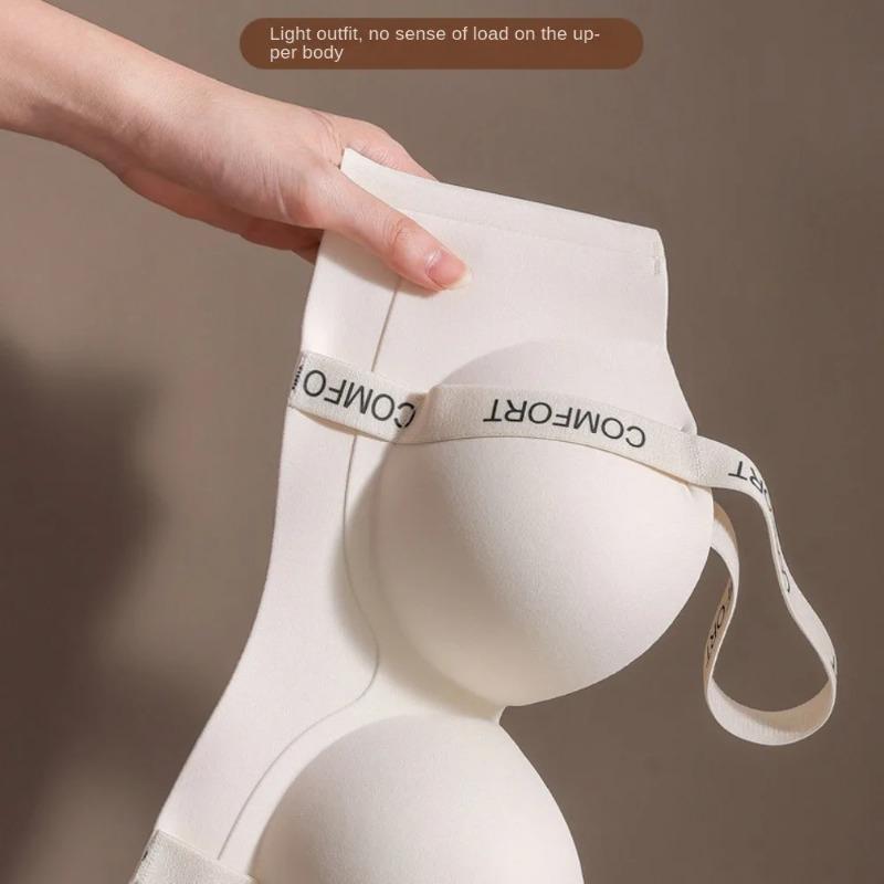Сексуальное женское нижнее белье, маленькая грудь, собранная и увеличенная, персиковое сердце, бесшовный мягкий поддерживающий бюстгальтер без стального кольца на верхней поддерживающей летней бюстгальтере