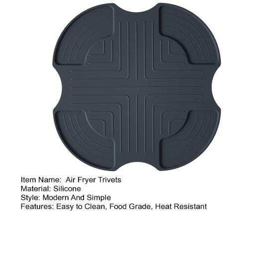 Силиконовые подставки для фритюрницы Ninja Crispi, термостойкие подставки под горячее, треугольные подставки, термостойкие прихватки, кухонные гаджеты