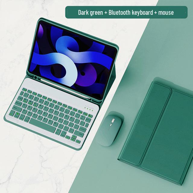 Чехол-клавиатура для iPad 10.2/Pro 11, силиконовые и кожаные чехлы для Air 4. Подходит для 9,7-дюймовых Air и Air 4.