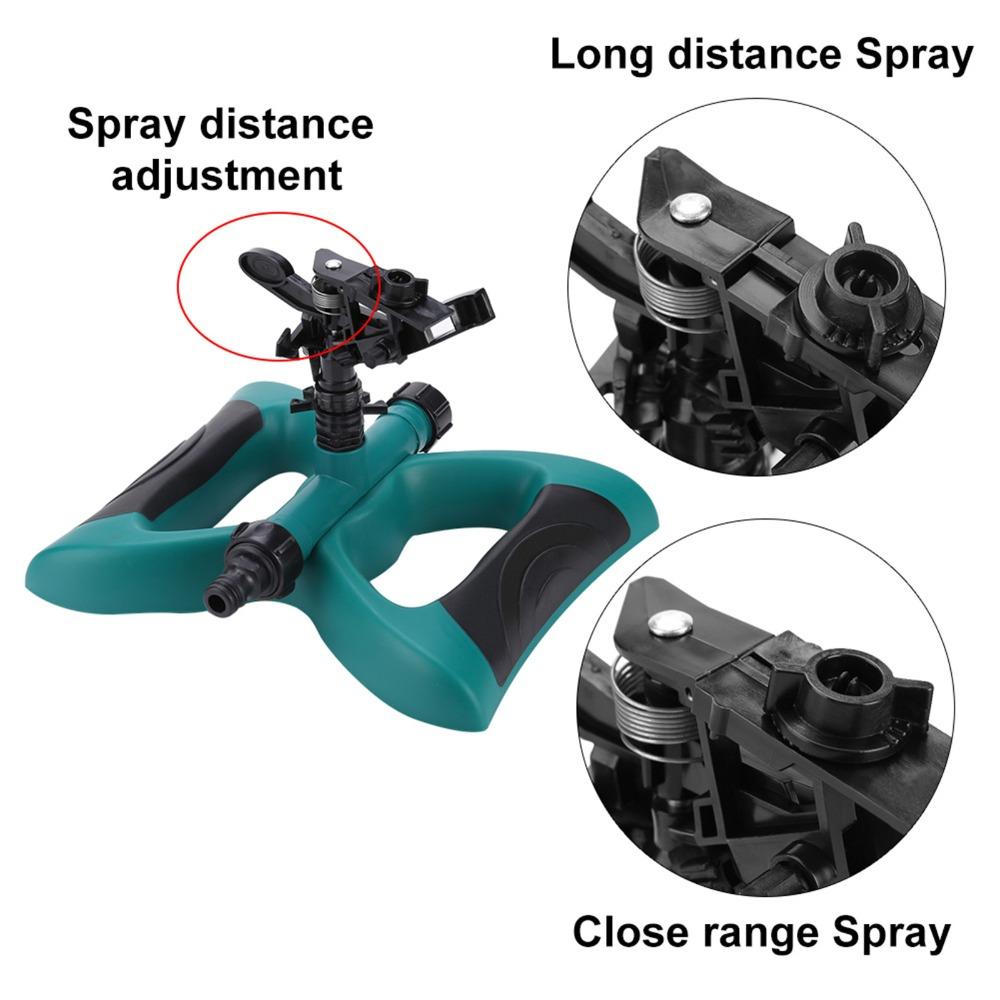 ABS Water Sprinkler 360 Degree Irrigation Sprinkler Rotating Irrigation Sprinkler Garden Watering