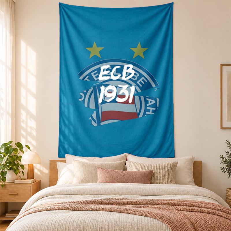 Высококачественный гобелен Esporte Clube Bahia для украшения стен гостиной, спальни, общежития, идеально подходит в качестве настенного декора для спальни или праздничного подарка