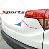 Спортивные буквы, наклейка для маркировки автомобиля, стиль грузовика, хромированная 3D металлическая декоративная эмблема