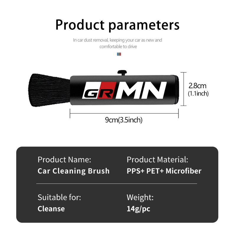 For S8 Car Retractable Cleaning Brush Air Conditioner Computer Cleaning Brush GR Yaris Corolla Prius Aqua Vios Mirai Hilux JH8