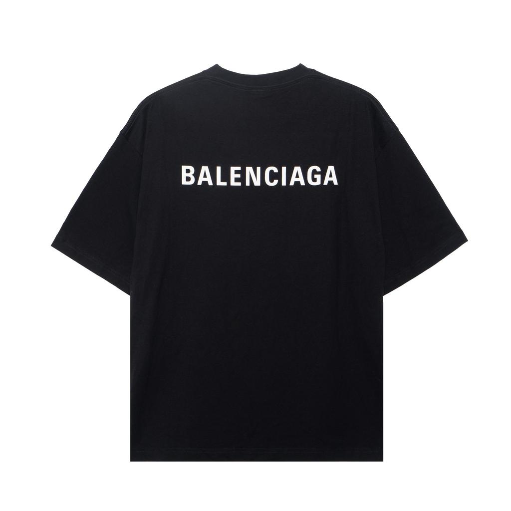Balenciaga Футболка свободного кроя с короткими рукавами 612966TIVG51070