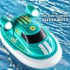 Non-Toxic 1/32 Mini Remote Control Boat Pocket Rc Boat Ship With Dual Propellers Waterproof Anti-Collision Led Light Speedboat Toy For Kid