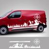Боковая наклейка автомобиля для Citroen Dispatch Jumpy Peugeot Expert Minivan Camper Van Mountain Graphics наклейка аксессуары для автотюнинга