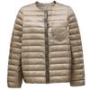 ONLY Women's 2024 Winter Lightweight Round Neck Duck Down Jacket