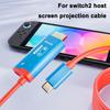 For Nintendo Switch 2 Type C To HDMI Cable 2m Projection 4K144/60HZ Cable Portable Switch TV Dock Adapter For Screen Projection