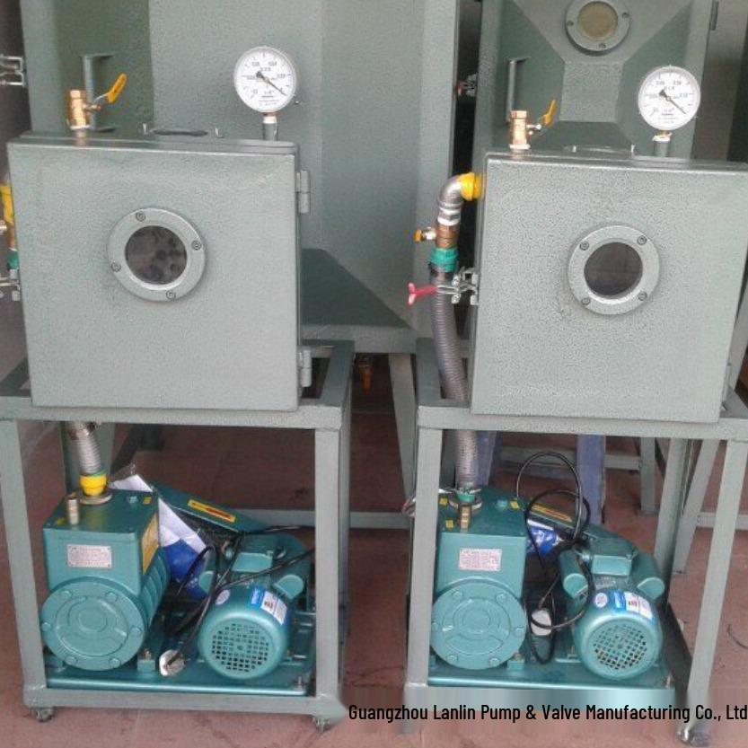 Low-Noise Horizontal Belt-Driven Water Ring Vacuum Pump 2x-8