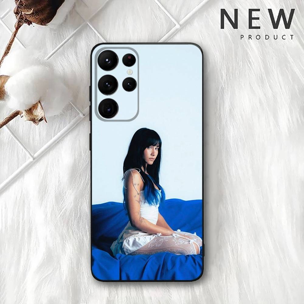 Чехол для телефона Cuarto A-AitanaS Синий для Samsung S 25,24,23,22,30,21,10,9,Ultra,Plus,Lite,FE,4,5G Черный Мягкий Чехол