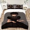 3pcs Wednesday Duvet Cover Set - Machine Washable, Includes 1 Duvet Cover and 2 Pillowcases, No Core Included yy251022188