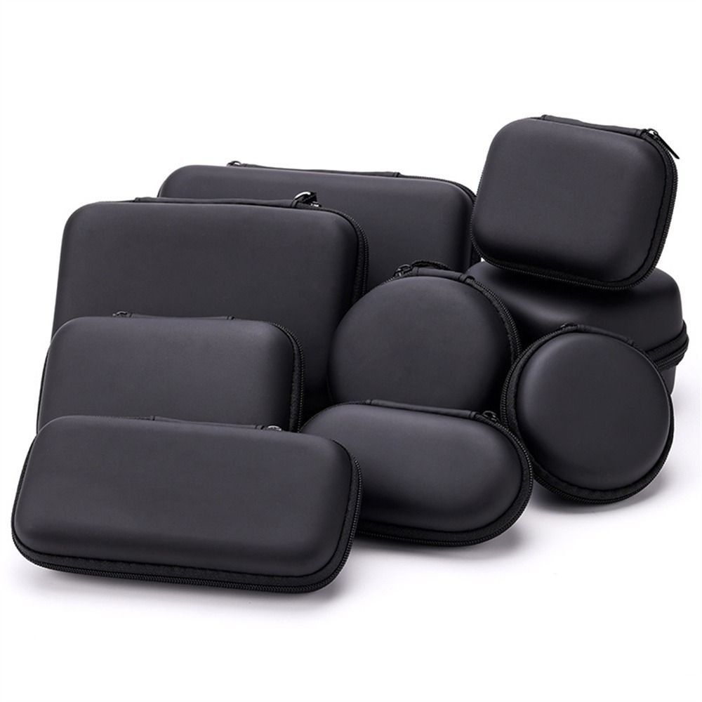 Чехол-органайзер для мобильного жесткого диска, сумка для кабелей передачи данных, сумка на молнии из ЭВА, чехол на застежке-молнии для наушников