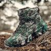 Men's High-top Military Boots Outdoor Hiking Boots Rubber Sole Shoes Large Size 39-47