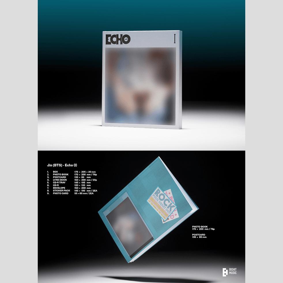 [Предзаказ] BTS JIN - 'Echo' (набор) + «Эхо» (Альбомы Weverse вер.) набор