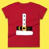 Christmas Womens T Shirt Mens Tops Tees Unisex Christmas Santa Claus Costume Top