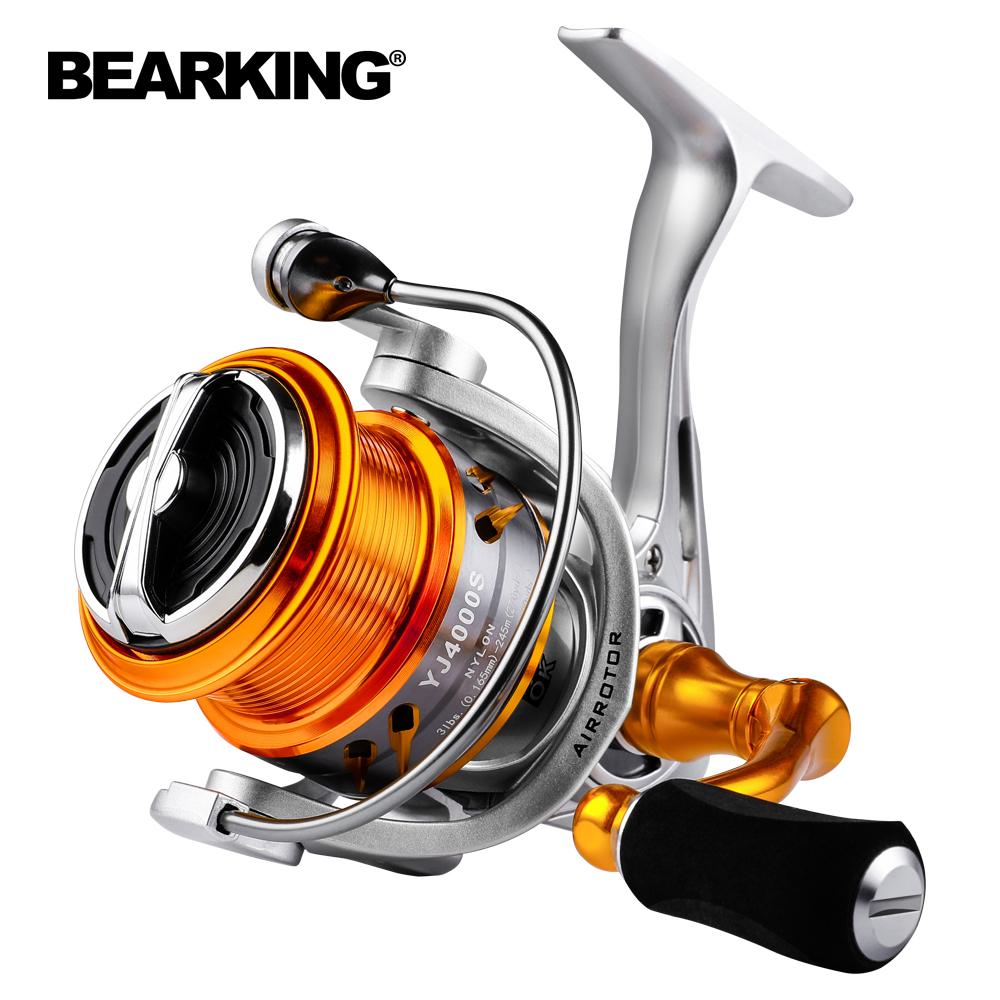 BEARKING Марка YJ серии 7BB, подшипник из нержавеющей стали, 6,2:1, рыболовная катушка, тормозная система, 33 фунта, максимальная мощность, вращающееся колесо, рыболовная катушка