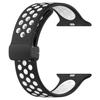 Силиконовый ремешок для Apple Watch 45 мм 41 мм 46 мм 42 мм 44 мм 40 мм 49 мм, магнитный браслет для iWatch Series 10 9 SE Ultra 2 8 7 6 5