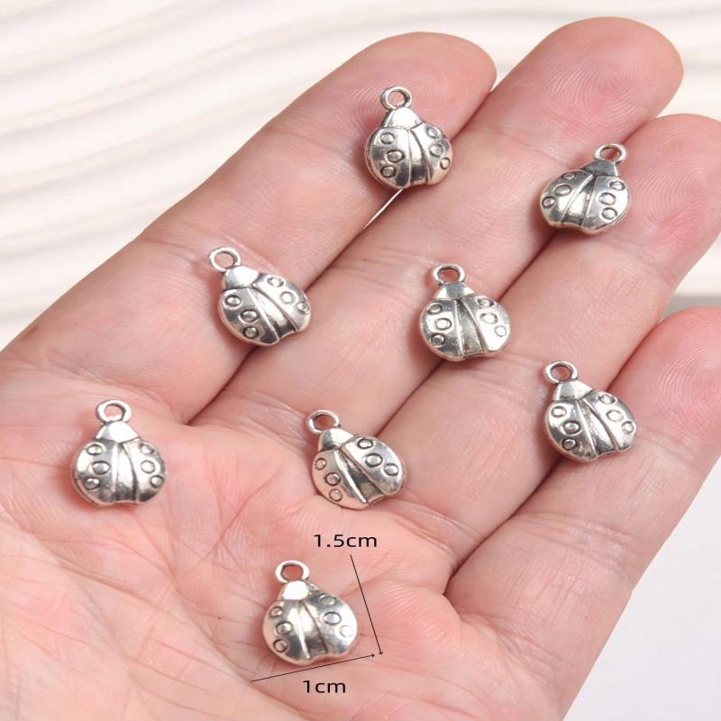 Nature-Inspired Hip Hop Animal & Insect Alloy Charm Pendant for DIY Necklaces & Bracelets