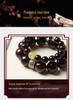 Red Sandalwood Ethnic Bracelet: Natural Wenwan Buddhist Beads for Couples
