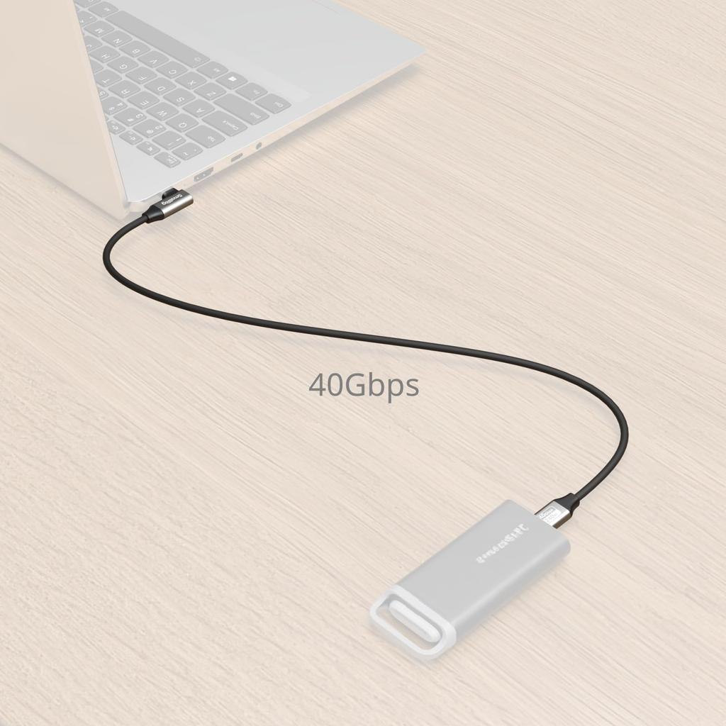 SMALLRIG Кабель данных к 5075 USB-C (Прямой Угловой, 35см)