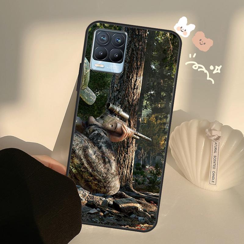 Охотник Животное и Рыбак Человек Для Realme 8 9 Pro Plus GT Neo 2 GT Master 9i 8i Чехол Для Телефона Для OnePlus 9 10 Pro 9R Nord2