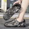 Сверхлегкие мужские сандалии с отверстиями для улицы, дорогие, большого размера в приветственной сделке, купить тренд 2025, летняя распродажа для взрослых, повседневная ПВХ обувь 39 для мужчин