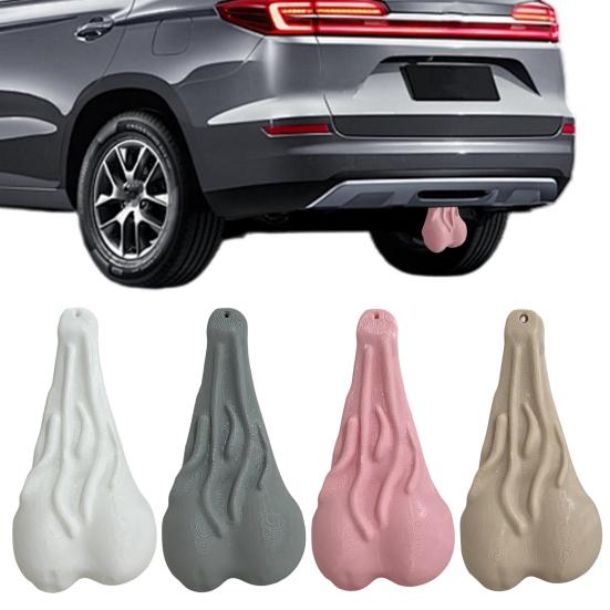 Забавная крышка фаркопа Новинка-украшение для грузовиков и внедорожников Юмористический автомобильный аксессуар Оригинальный подарок для автолюбителей