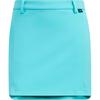 Текстурированная юбка однотонная удобная с разрезом спереди двухсторонняя вязаная гольф повседневная юбка женские юбки мятно-зеленый HA5851
