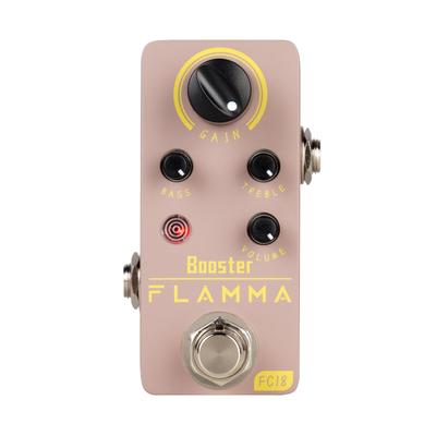 FLAMMA FC18 Педаль усилителя для электрогитары и баса Компактный размер True Bypass