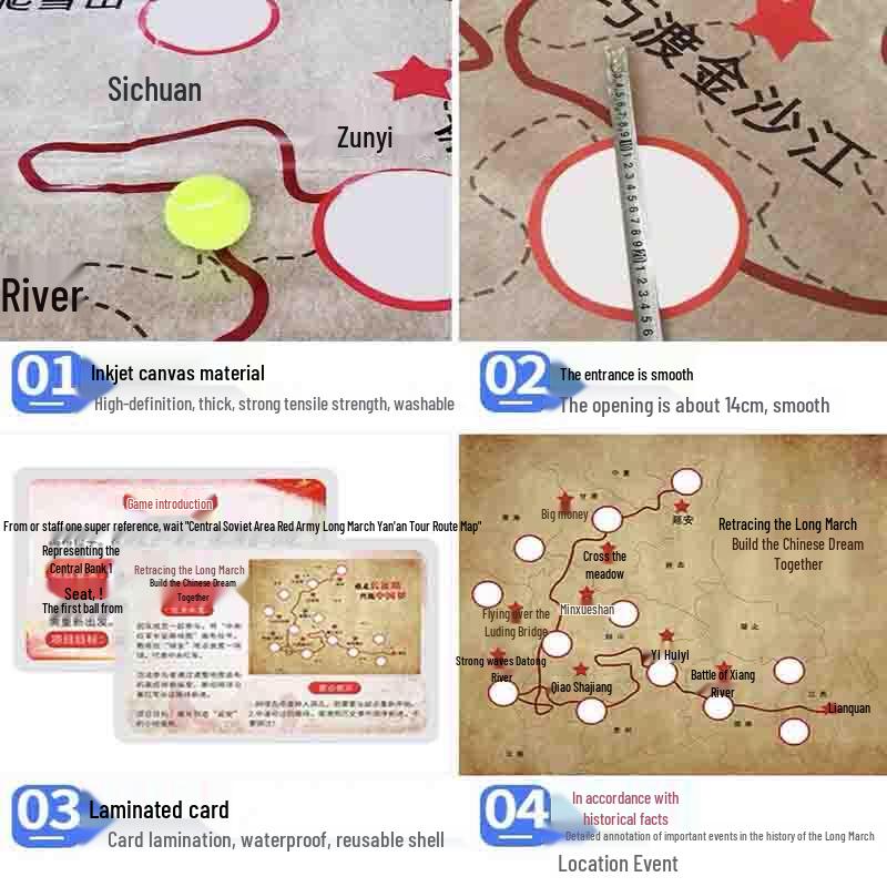 Zilaiqu Retrace the Long March Team Building Game Kit