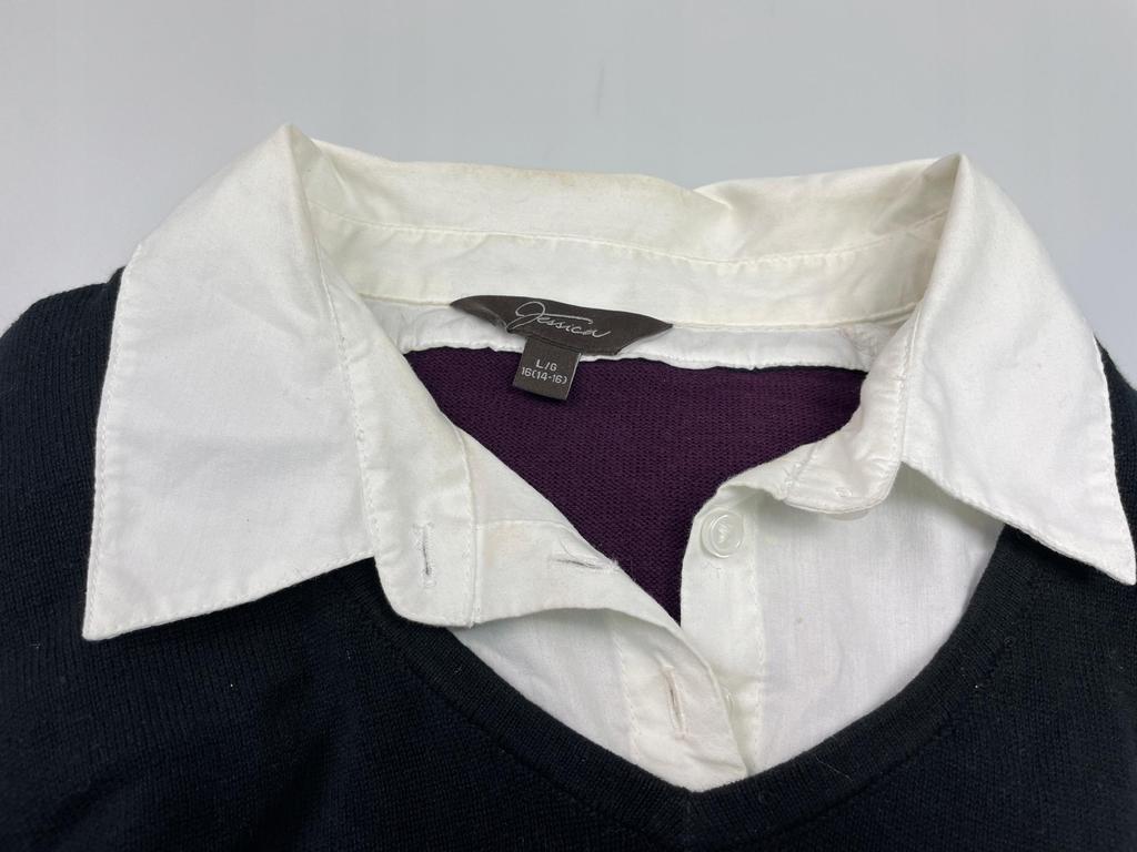 Цветной женский свитер Jessica L - Б/У