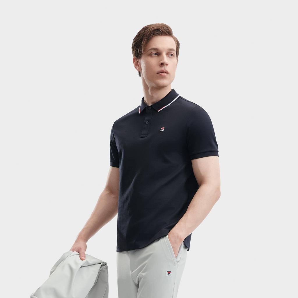 Men's Shirt FILA Polo Shirt Men's Legend Blue