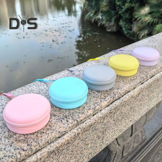 Силиконовая складная кружка для воды со шнурком 180 мл, многоразовая портативная кружка для питья с широким горлом, легкая складная емкость для питья для путешествий на открытом воздухе