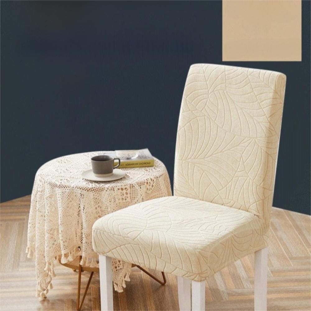 Elastic Spandex Waterproof Chair Cover Stretch Jacquard Stretch Chair Cover Hotel